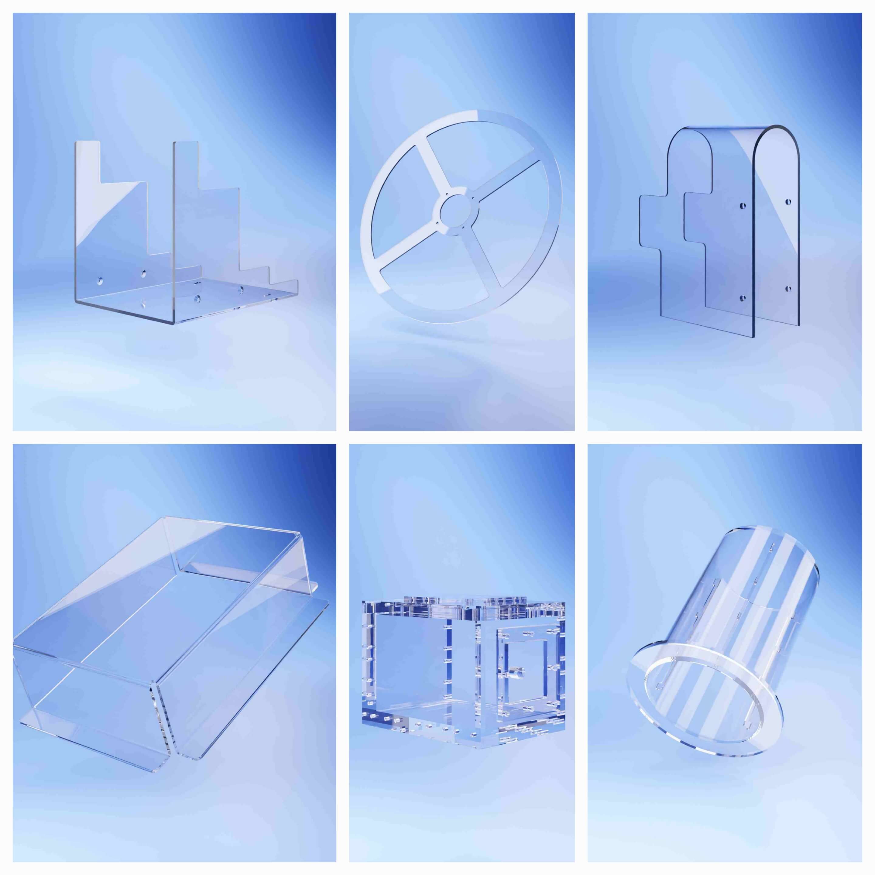 Geißler Plexiglas Produktübersicht